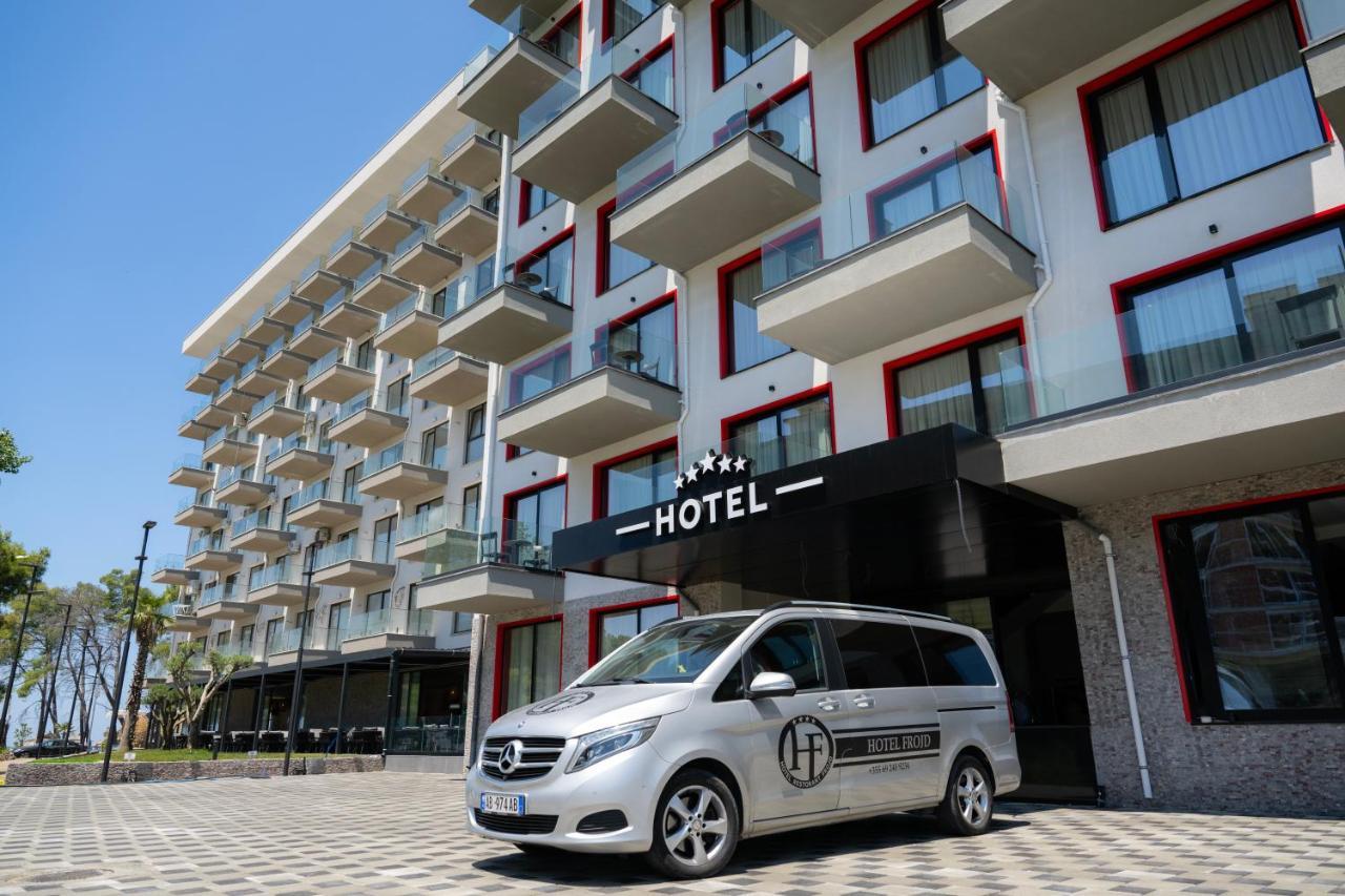 Frojd Kune Resort & Beach Hotel Shëngjin Екстериор снимка